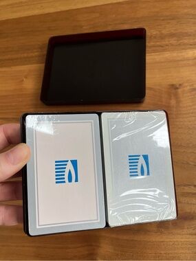 Vintage ZIPPO late 1970s - 1980s Promotional Playing Card Set - SEALED